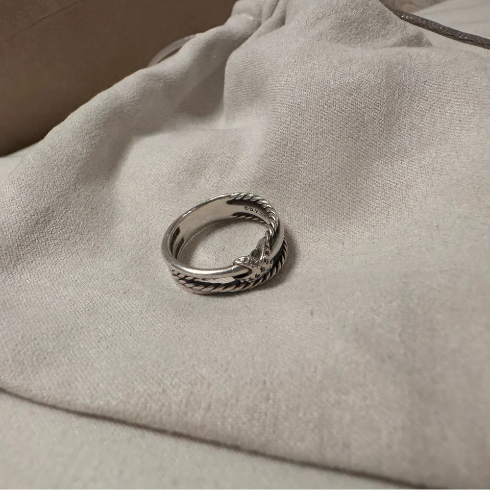 X CROSSOVER BAND RING - Picture 2 of 6